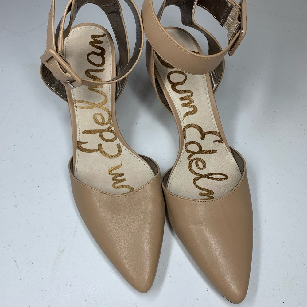 Sam Edelman heels with ankle buckle